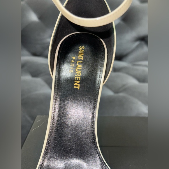 Opyum YSL Logo-Heel Sandals with Black
Hardware - Picture 4 of 12